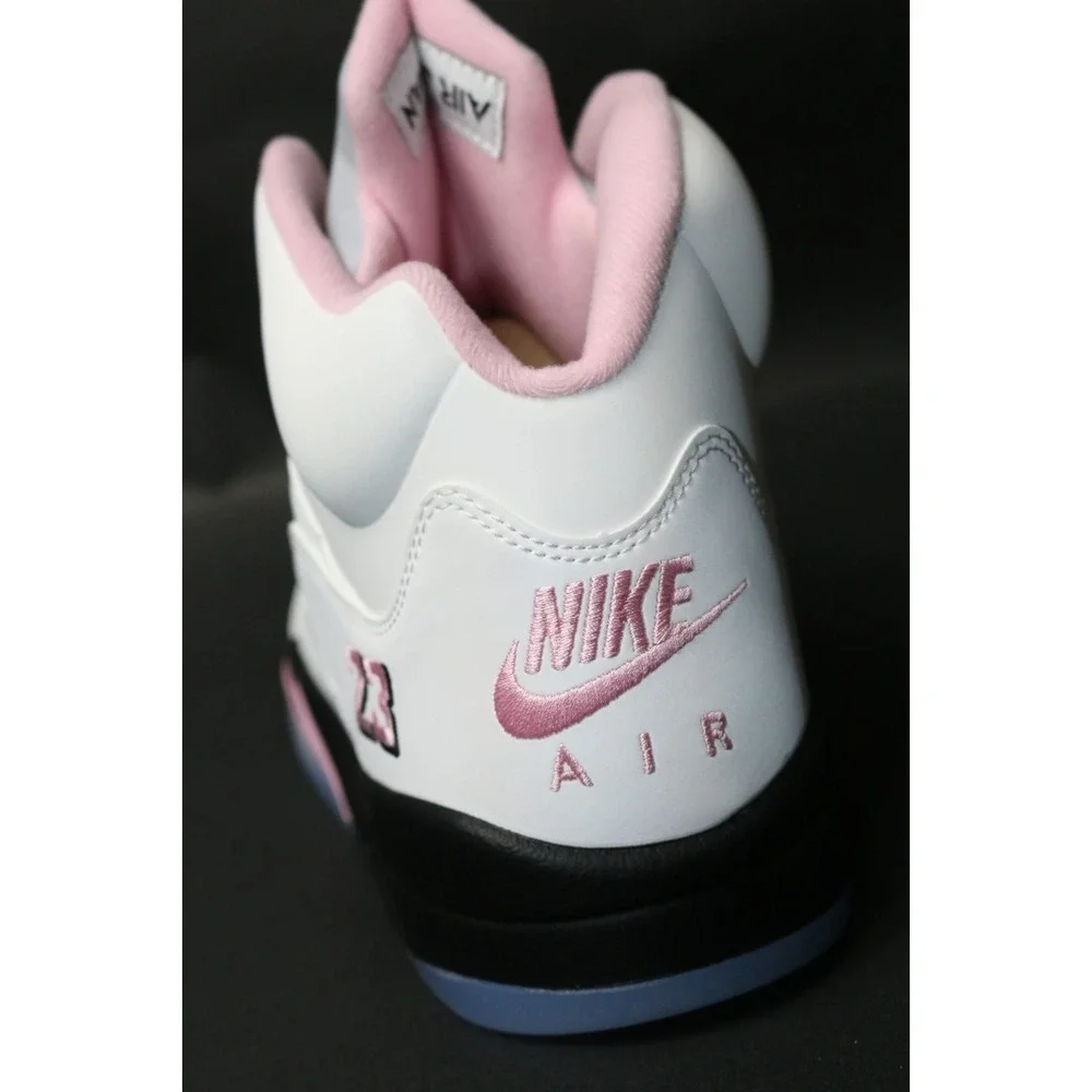 Nike Air Jordan 5 Retro OG Medium Soft Pink White HQ7978-102 Mens 11 /EU 45/UK10